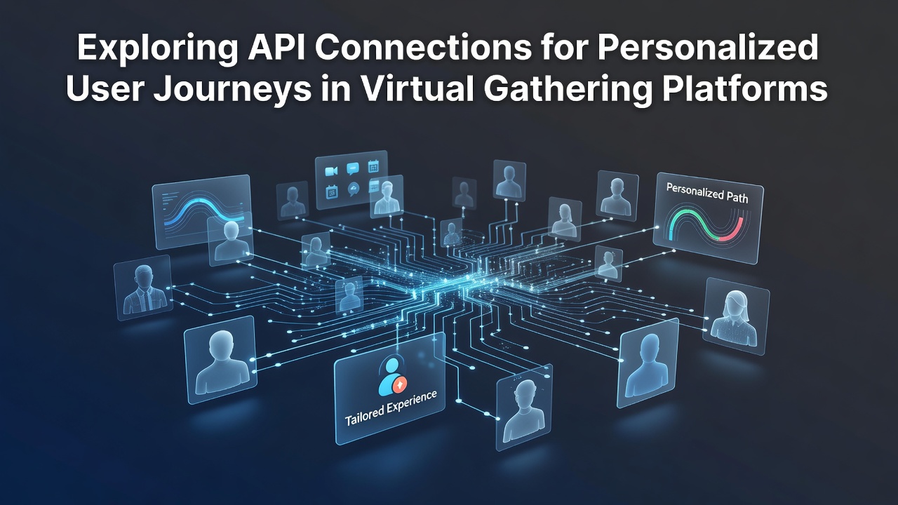 Exploring API Connections for Personalized User Journeys in Virtual Gathering Platforms