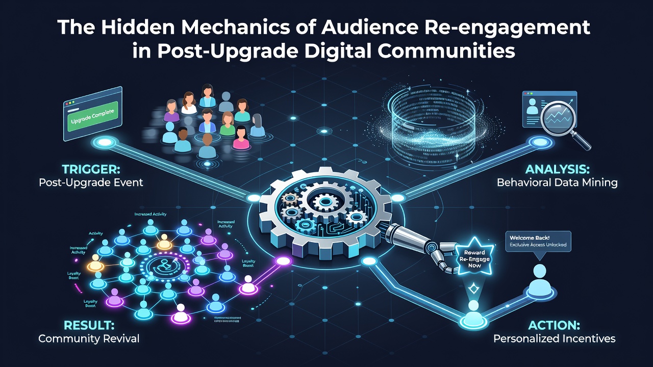 The Hidden Mechanics of Audience Re-engagement in Post-Upgrade Digital Communities